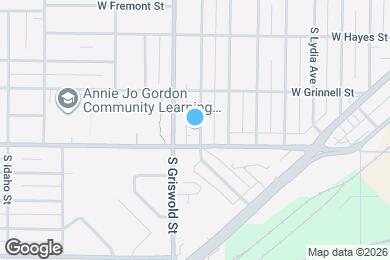 Map image of the property - 1829 S Stanley St