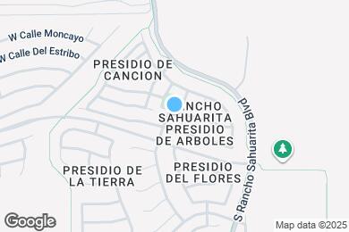 Map image of the property - 264 E Camino del Pinsapo