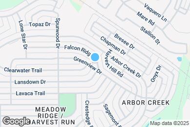 Map image of the property - 2146 Falcon Ridge Dr