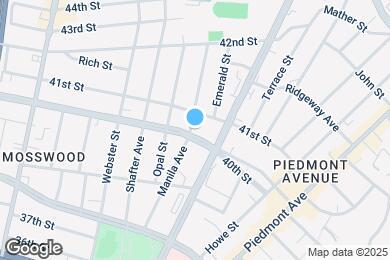 Map image of the property - 344 40th St