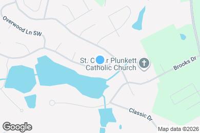 Map image of the property - 1212 Summit Chase Dr SW