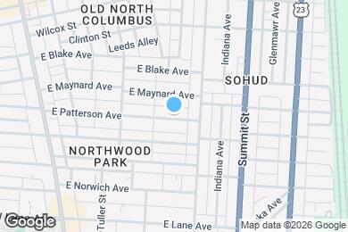 Map image of the property - 226 E Patterson Ave