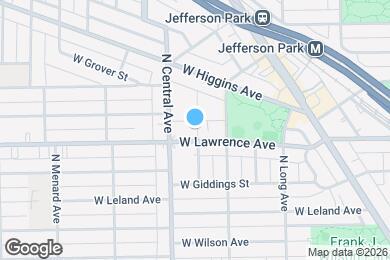 Map image of the property - 5530 W Lawrence Ave
