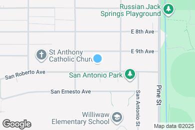 Map image of the property - 4407 San Roberto Ave