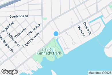 Map image of the property - 2120 S Bayshore Dr