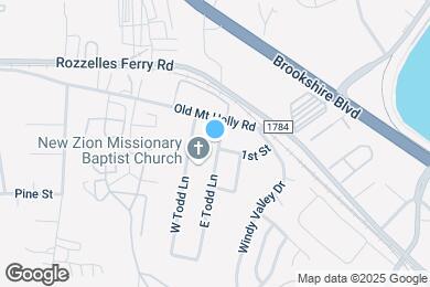 Map image of the property - 218 E Todd Ln