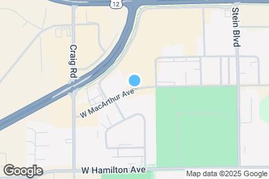 Map image of the property - 1026 W MacArthur Ave