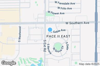 Map image of the property - 1253 S Revere