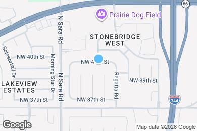 Map image of the property - 10416 NW 40th St
