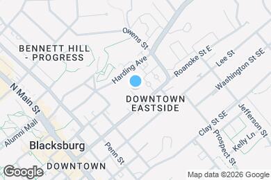 Map image of the property - Chase Apartments