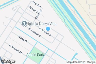 Map image of the property - 1410 N Avenue R