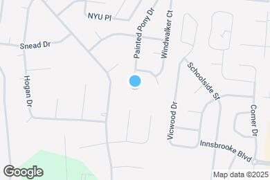 Map image of the property - 2927 Painted Pony Dr