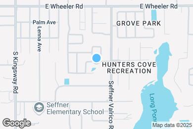 Map image of the property - 419 Forest Oak Dr
