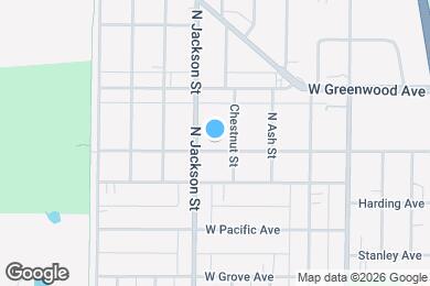 Map image of the property - 814 W Keith Ave