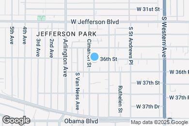 Map image of the property - 1934 W 36th St