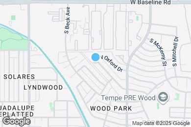 Map image of the property - 1145 W Tulane Dr