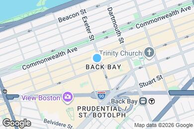 Map image of the property - 715 Boylston St