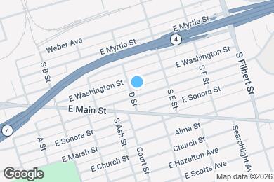 Map image of the property - 2211 E Lafayette St