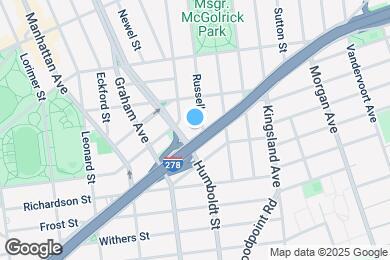 Map image of the property - 511 Meeker Ave
