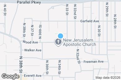 Map image of the property - 3308 Wood Ave