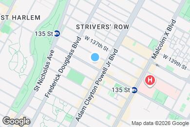 Map image of the property - Nice Private ROOM in Harlem