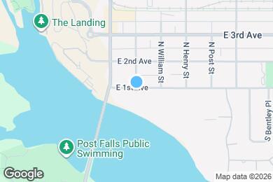 Map image of the property - 204 E 1st Ave