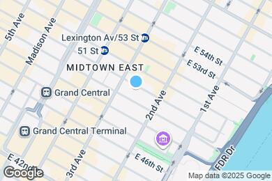 Map image of the property - 222 E 50th St