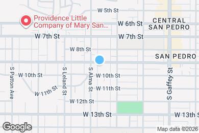 Map image of the property - 963 W 9th St
