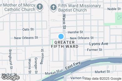 Map image of the property - 4304 New Orleans St