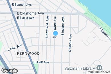 Map image of the property - 3248 S Delaware Ave