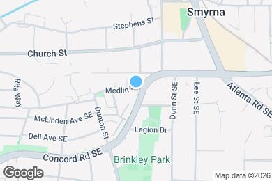 Map image of the property - 1261 Concord Rd SE
