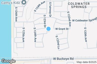 Map image of the property - 617 S 123rd Dr