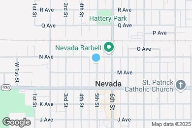 Map image of the property - 1321 5th St