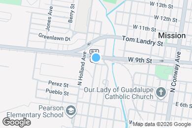 Map image of the property - 1003 W 8th St