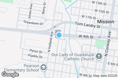 Map image of the property - 1005 W 8th St