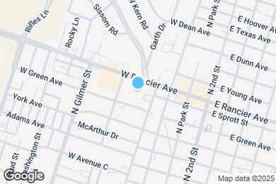 Map image of the property - 500 W Rancier Ave