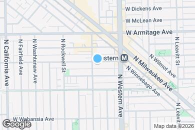 Map image of the property - 2451 W Cortland St