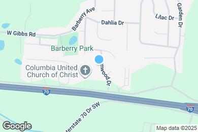Map image of the property - 1417-1417 Barnwood Dr