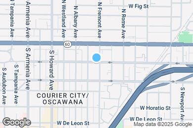 Map image of the property - 201 S Fremont Ave