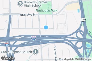 Map image of the property - 1011 64th Ave N