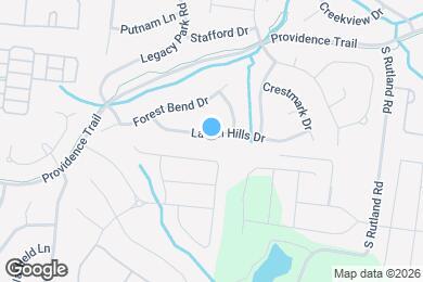 Map image of the property - 422 Laurel Hills Dr