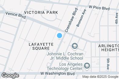 Map image of the property - 1641 Crenshaw Blvd