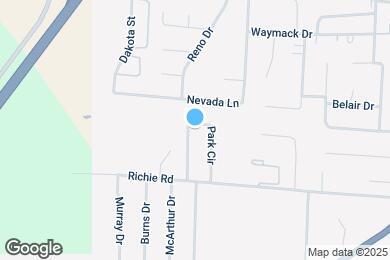Map image of the property - 33 Park Cir