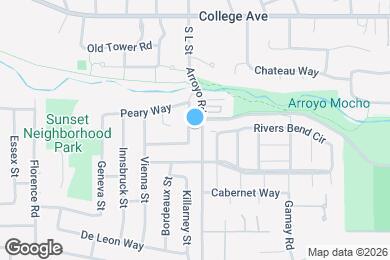 Map image of the property - 1931 De Vaca Way