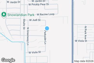 Map image of the property - 1840 N Parkside Ln