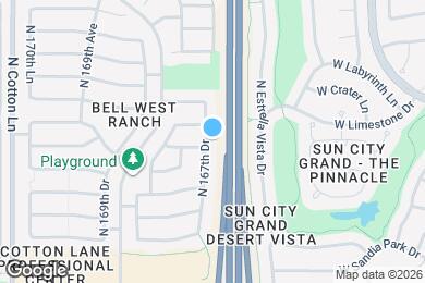 Map image of the property - 17647 N 167th Dr