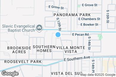 Map image of the property - 5621 S 11th Pl