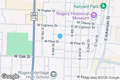 Map image of the property - 515 W Pine St