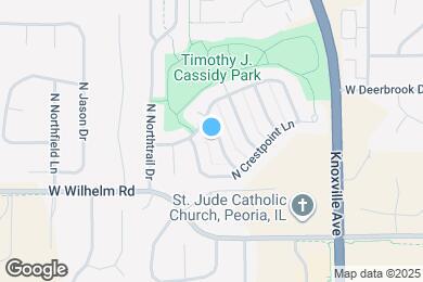 Map image of the property - 11005 N Waterton