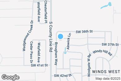 Map image of the property - 8908 SW 36 Terrace